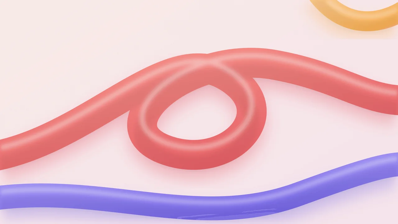 Coral Loop wallpaper