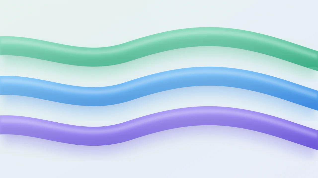 Mint Waves wallpaper